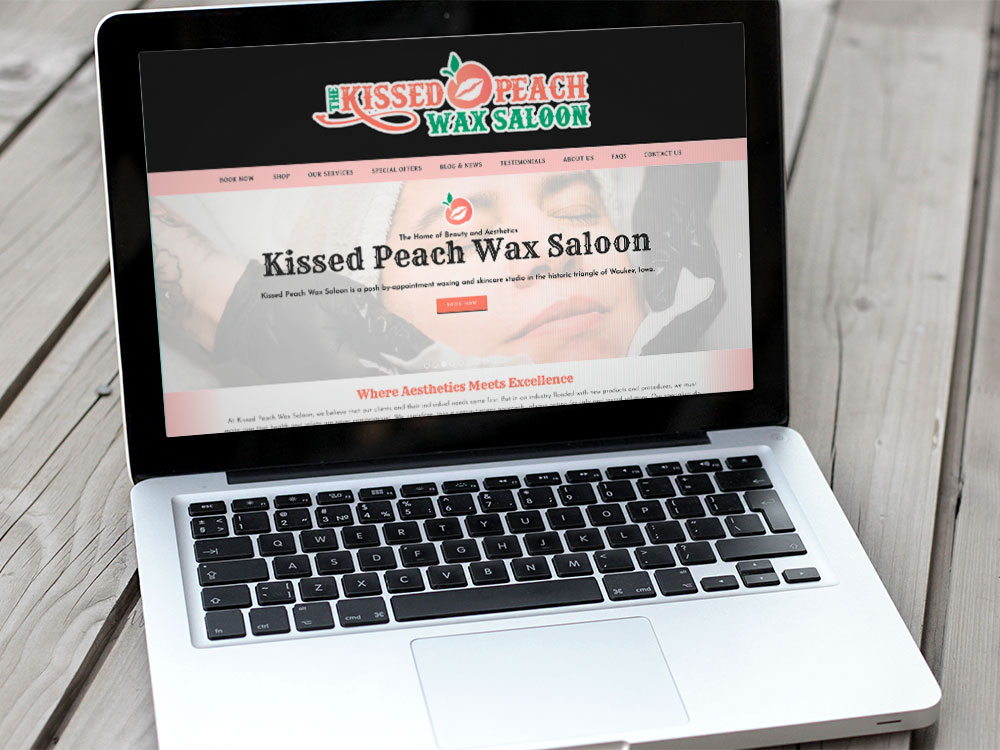 Dave Sweeney | Web Development Sample | Kissed Peach